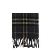 Burberry Kashmirscarf med rutmönster Green, Unisex