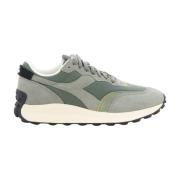 Diadora Gröna Mocka Racing Skor Green, Herr