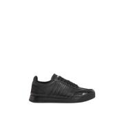 Dsquared2 Monokrom Randig Atletiska Sneakers Black, Herr