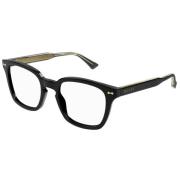 Gucci Stiligt Glasögonbåge Black, Unisex