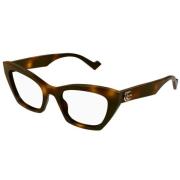 Gucci Stiliga Svarta Solglasögon Brown, Unisex