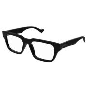 Gucci Stiligt Glasögonbåge Black, Unisex