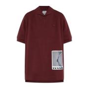 Lacoste Polo med lapp Red, Unisex