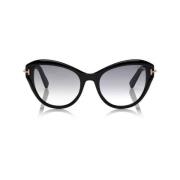 Tom Ford Stiliga solglasögon Black, Dam