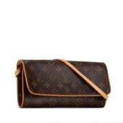 Louis Vuitton Vintage Pre-owned Laeder louis-vuitton-vskor Brown, Dam