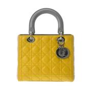 Dior Vintage Pre-owned Laeder dior-vskor Yellow, Dam