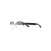 Moscot Lemtosh OPT Black Crystal Optical Frame Black, Unisex