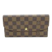 Louis Vuitton Vintage Pre-owned Belagd canvas plnbcker Brown, Dam