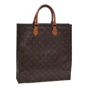 Louis Vuitton Vintage Pre-owned Canvas handvskor Brown, Dam