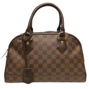 Louis Vuitton Vintage Pre-owned Tyg louis-vuitton-vskor Brown, Dam