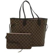 Louis Vuitton Vintage Pre-owned Canvas axelremsvskor Brown, Dam