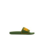 Diesel Sa-Mayemi slides med logotyp Green, Herr