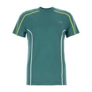 Lacoste Stilren mörkgrön polyester T-shirt Green, Herr