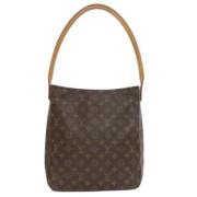 Louis Vuitton Vintage Pre-owned Canvas louis-vuitton-vskor Brown, Dam