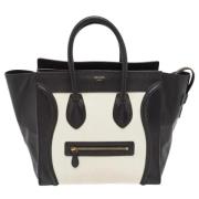 Celine Vintage Pre-owned Laeder totevskor Black, Dam