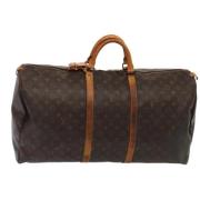 Louis Vuitton Vintage Pre-owned Canvas handvskor Brown, Dam