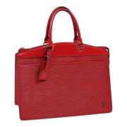 Louis Vuitton Vintage Pre-owned Laeder handvskor Red, Dam