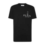 Philipp Plein Herr Casual T-shirt Black, Herr