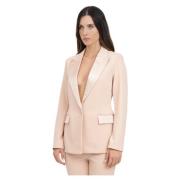 ViCOLO Rosa Enkelknäppt Damjacka Beige, Dam