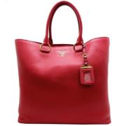 Prada Vintage Pre-owned Laeder prada-vskor Red, Dam