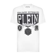 Philipp Plein Herr Casual T-shirt White, Herr