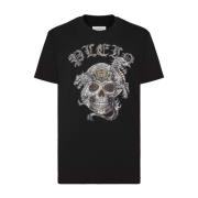 Philipp Plein Stilig Herr T-shirt Black, Herr