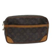 Louis Vuitton Vintage Pre-owned Canvas kuvertvskor Brown, Dam