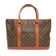 Louis Vuitton Vintage Pre-owned Tyg louis-vuitton-vskor Brown, Dam