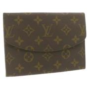 Louis Vuitton Vintage Pre-owned Canvas kuvertvskor Brown, Dam