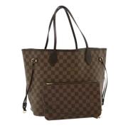 Louis Vuitton Vintage Pre-owned Canvas axelremsvskor Brown, Dam