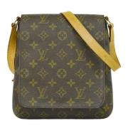 Louis Vuitton Vintage Pre-owned Canvas louis-vuitton-vskor Brown, Dam