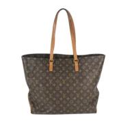 Louis Vuitton Vintage Pre-owned Tyg louis-vuitton-vskor Brown, Dam