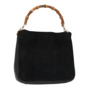 Gucci Vintage Pre-owned Mocka handvskor Black, Dam