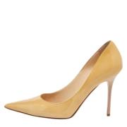 Jimmy Choo Pre-owned Pre-owned Laeder klackskor Beige, Dam