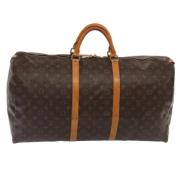 Louis Vuitton Vintage Pre-owned Canvas handvskor Brown, Dam