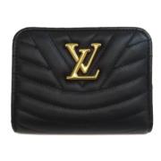 Louis Vuitton Vintage Pre-owned Laeder plnbcker Black, Dam