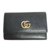 Gucci Vintage Pre-owned Laeder nyckelhllare Black, Dam