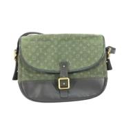 Louis Vuitton Vintage Pre-owned Tyg louis-vuitton-vskor Green, Dam