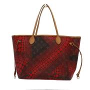 Louis Vuitton Vintage Pre-owned Laeder axelremsvskor Red, Dam