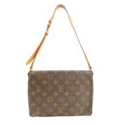 Louis Vuitton Vintage Pre-owned Canvas louis-vuitton-vskor Brown, Dam