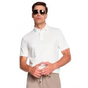 Armani Polo med tryckta logotyper White, Herr