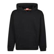 Diesel Bleach Sweatshirt Black, Herr