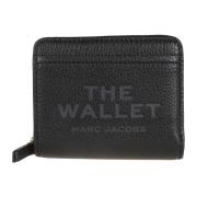 Marc Jacobs Svart Kompakt Plånbok Dam Accessoarer Black, Dam