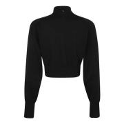 Max Mara Svart Turtleneck Tröja Aw24 Black, Dam