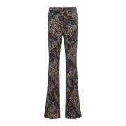 Etro Multifärgade Byxor för kvinnor Aw24 Multicolor, Dam