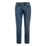 Boggi Milano Stretch Denim Jeans Blue, Herr