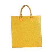 Louis Vuitton Vintage Pre-owned Laeder louis-vuitton-vskor Yellow, Dam