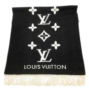 Louis Vuitton Vintage Pre-owned Kashmir sjalar Black, Dam