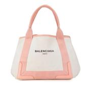 Balenciaga Vintage Pre-owned Canvas balenciaga-vskor Beige, Dam