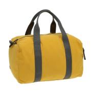 Prada Vintage Pre-owned Nylon handvskor Yellow, Dam